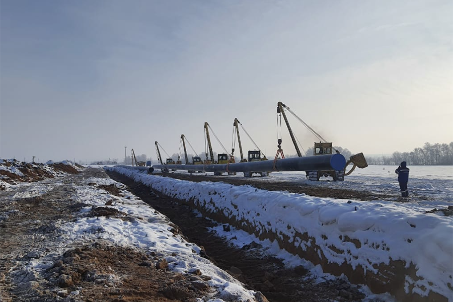 В Самарской области заменен участок магистрального нефтепровода Куйбышев – Унеча – Мозырь – 1