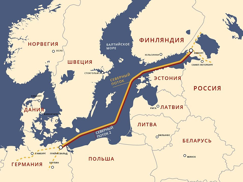 ЕС выступает за равные правила для Северного потока-2 и других трубопроводов