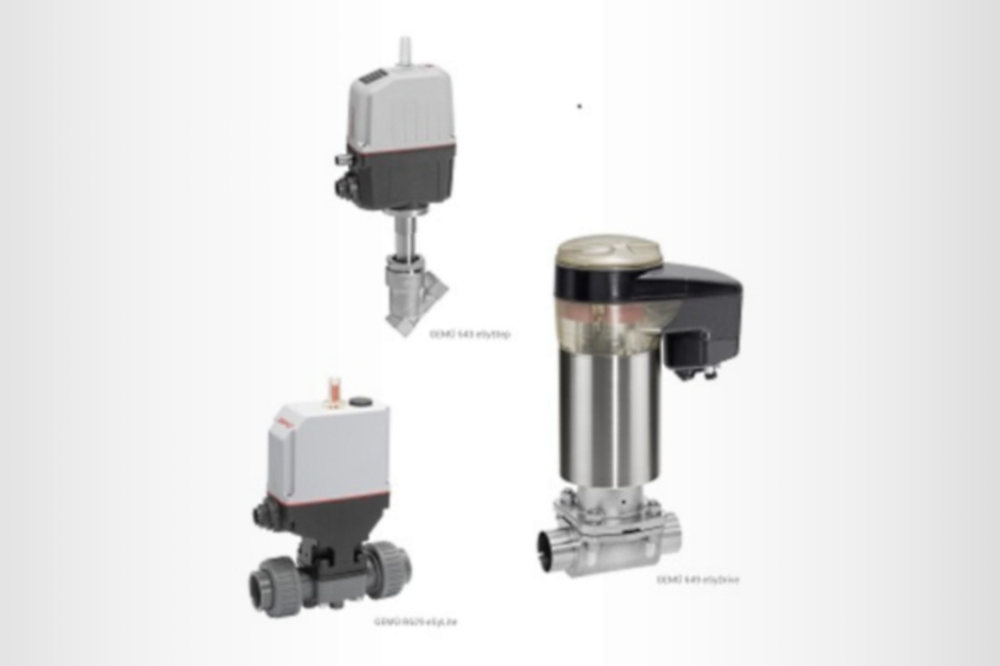 Компания GEMÜ дополнила линейку мембранных седельных клапанов с электроприводом