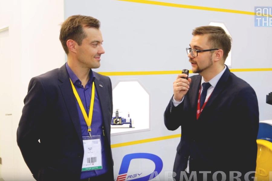 LD. Интервью с исполнительным директором Д. Левиным на выставке Aquatherm Moscow – 2019